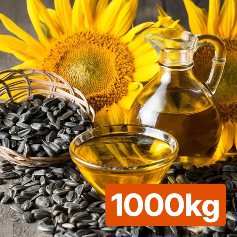 Unrefined Sunflower Oil - Bulk (road tanker, per 1ton)